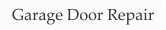 Garage Door Repair